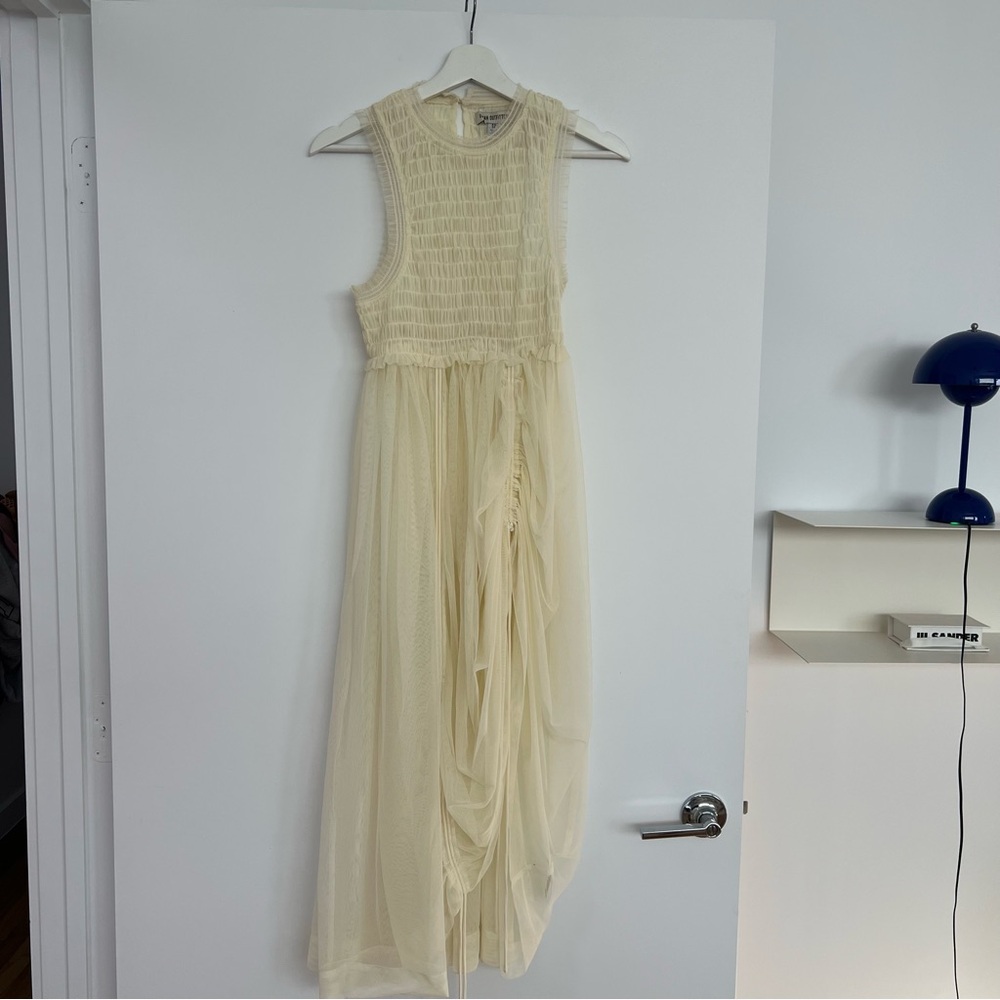 Urban Outfitters Pale Yellow Maxi Dress